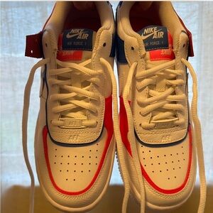 Nike Air Force 1 Pink and Blue NEW